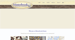 Desktop Screenshot of minterbrookoyster.com